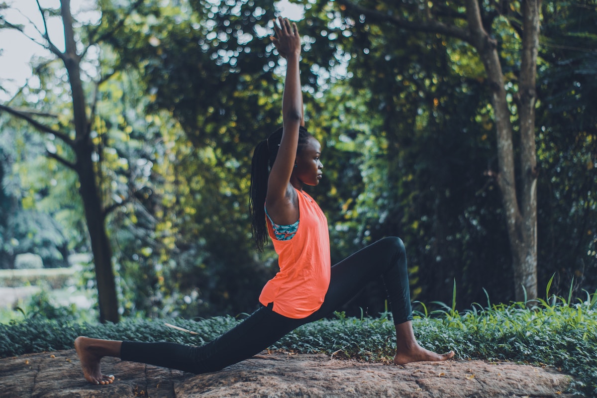 yoga outside